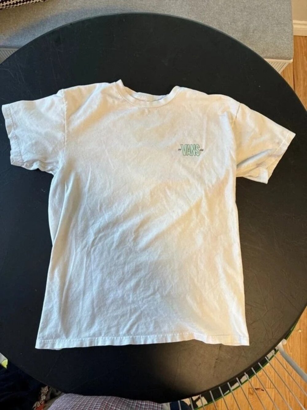Vans Alien Tie-Dye T-Shirt - Size M - White